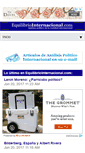 Mobile Screenshot of equilibriointernacional.com